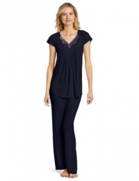 Midnight by Carole Hochman Women's Love Me Sweet Capri Pajama, Midnight, Large