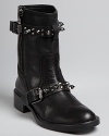 Add extra edge to your moto boots mix with these spike-strapped Sam Edelman statements.