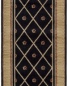 Nourison Ashton House AS03 Area Rug - Black Size - 7.9 x 10.10 ft.