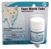 Tape Worm Tabs for Cats (3 tablets)