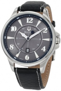 Bulova Men's 96B151 Adventurer Leather strap Watch