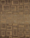 Dalyn Rugs Studio 302 8-Feet by 10-Feet Area Rug, Walnut