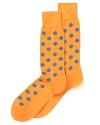 Sneak some fun color into your day with a pair of polka dot socks from Paul Smith.