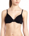 Calvin Klein Women's Seductive Comfort Underwire Bra, Black, 36DD