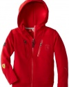 Puma - Kids Boys 2-7 Little Ferrari Hooded Jacket, Red, 6