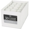 Darice Unscented 12-Hour Votive Candle 30-Pack: White (1.4 X 1.8)