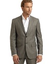 JACKETTailored from world-renowned Ermenegildo Zegna wool/silk.