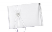 Hortense B. Hewitt Wedding Accessories Guest Book and Pen, Heartfelt Whimsy