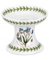 Portmeirion grows Botanic Garden beyond the table with this flowery candlestick. Featuring the white porcelain, colorful blooms and triple-leaf accents of the classic dinnerware collection.