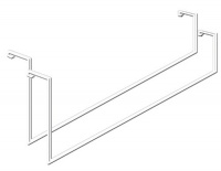 HyLoft 419 Add On Storage Rack, Tool and Ladder Hangers, 2-Pack