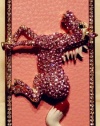 iPhashon 3D PINK HORSE Leather Bling Case for iPhone 4 & iPhone 4S HIGH QUALITY Crystals Cover by iPhashon