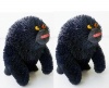 Set of 2 Martha Stewart Buri Bristle Brush Gorilla Christmas Ornmanents