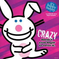 It's Happy Bunny 2013 Wall Calendar