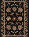 Dalyn Rugs Galleria Gl 4 Black, 5-Feet by 7-Feet 6-Inch