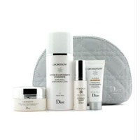 Christian Dior - Diorsnow White Reveal Set: Lotion 50ml + Fresh Creme 15ml + BB Cream # 020 10ml + D-NA Control 7ml + Bag - 4pcs+1bag