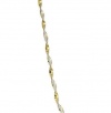 Giani Bernini Sterling Silver and 24k Gold Over Sterling Silver Bracelet, Twist Chain Bracelet