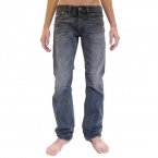 Diesel Men's Viker Low Waist Stretch Straight Leg Jean