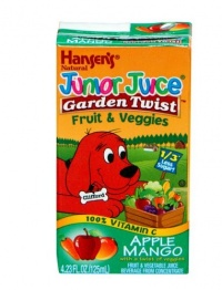 Hansen Beverage Company Junior Juice Garden Twist, Apple Mango, 4.23-Ounce (Pack of 44)