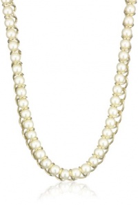 Anne Klein MALABAR Gold-Tone Graduated Pearl Necklace, 17