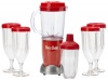 Party Bullet PBR-1801M Perfect Drink Making System, Red