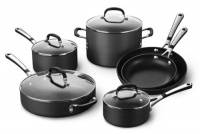 Simply Calphalon SA10H Nonstick Hard-Anodized 10-Piece Cookware Set