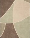 Surya Cosmopolitan 5-Feet by 8-Feet 100-Percent Polyester Hand Tufted Area Rug