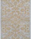 Area Rug 5x8 Rectangle Transitional Pale Blue Color - Surya Bombay Rug from RugPal