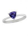 Effy Jewlery Sterling Silver Tanzanite Ring, .81 TCW Ring size 7