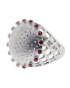 Effy Jewlery Sterling Silver Garnet Ring, .54 TCW Ring size 7