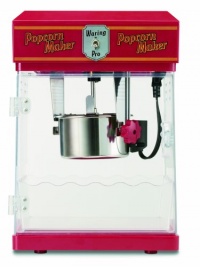 Waring WPM25 Professional Popcorn Maker, Red