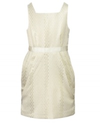 Keep her cute and classic with this sleeveless dress from Marmellata.