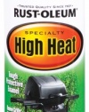 Rust-Oleum 7778830 High Heat Enamel Spray, Bar-B-Que Black, 12-Ounce