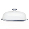 Dansk Christianshavn Blue Bistro Cooks Covered Butter Dish