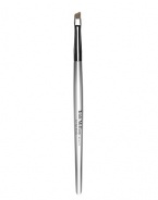 Angled Eyeliner/Brow Brush, #32. Specially designed and precision-shaped to apply eyeliner and color brows. Handcrafted with the finest quality hairs for a mistake-proof, professional application. 5 Lucite handle. 