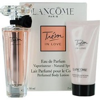 TRESOR IN LOVE by Lancome for WOMEN: EAU DE PARFUM SPRAY 1.7 OZ & BODY LOTION 1.7 OZ (TRAVEL OFFER)