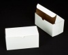 Dress My Cupcake Double Standard White Cupcake Box and Holder (Without Window), Set of 100 - Holder, Box, Carrier, Display