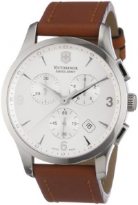 Victorinox Swiss Army Men's 241480 Alliance Silver Chronograph Dial Watch