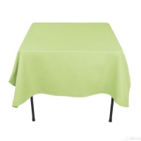 70 in. Square Polyester Tablecloth Tea Green