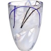 Kosta Boda Contrast Vase, White