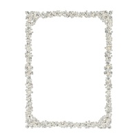 Stunning clusters of Swarovski® crystals beautifully surround your favorite photos in the Princess frame from Olivia Riegel.