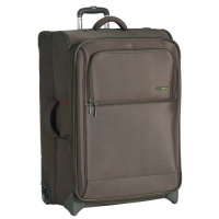 Delsey Luggage Helium Superlite Lightweight 2 Wheel Rolling Upright, Mocha, 29 Inch