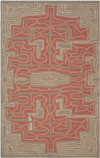 Area Rug 2x3 Rectangle Indoor/Outdoor Stormy Sea Color - Surya Labrinth Rug from RugPal