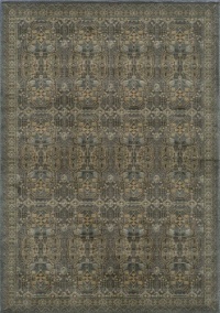 Area Rug 2x3 Rectangle Traditional Light Blue Color - Momeni Belmont Rug from RugPal