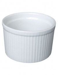 Bia Cordon Bleu White Porcelain 10-Ounce Tall Individual Souffle, Set of 4