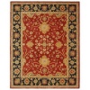 Safavieh AN517A 8-Feet by 10-Feet Anatolia Collection Handmade Hand-Spun Wool Area Rug, Red and Navy