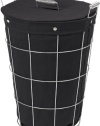 Creative Bath Simply Storage Hamper with Liner, Black