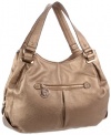 Anne Klein Trinity Shopper Satchel,Dusty Bronze,One Size