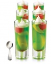 Libbey Just Desserts Parfait Glass with Minaiture Stainless Steel Spoon 25-Piece