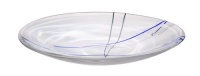 Kosta Boda Contrast Dish, White