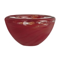 Kosta Boda Atoll Votive, Red